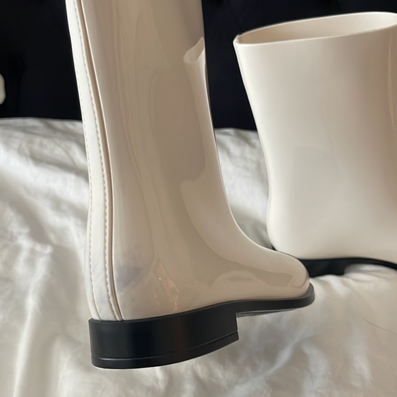 CHANEL Rain boots white 37 - Picture 7 of 15